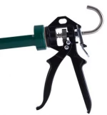 Adjustable Dripless Revolving Barrel Resin Caulking Gun, 300ml Cartridge Capacity, 10:1 12:1 16:1 Thrust Ratio