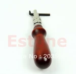 Adjustable Leather Edge Stitching Groover Leathercraft Groove Gouge DIY Tool 1mm