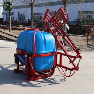 Agricultural sprayer tractor mounted boom sprayer