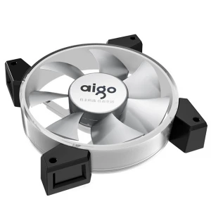 Aigo) radiator set computer case fan 12CM/shock absorption and silent RGB