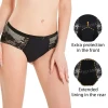 Airtamay Custom Lace Black Mid-Waist 4 Layers Ladies Leakproof Period Underwear Female Sanitary Panties For Women