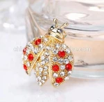 Alloy Bulk Flower Bouquet Rhinestone Wedding Brooches Wholesale
