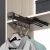Import Allzet Hot sale pull-out wardrobe cabinet top-mounted clothes rail from China