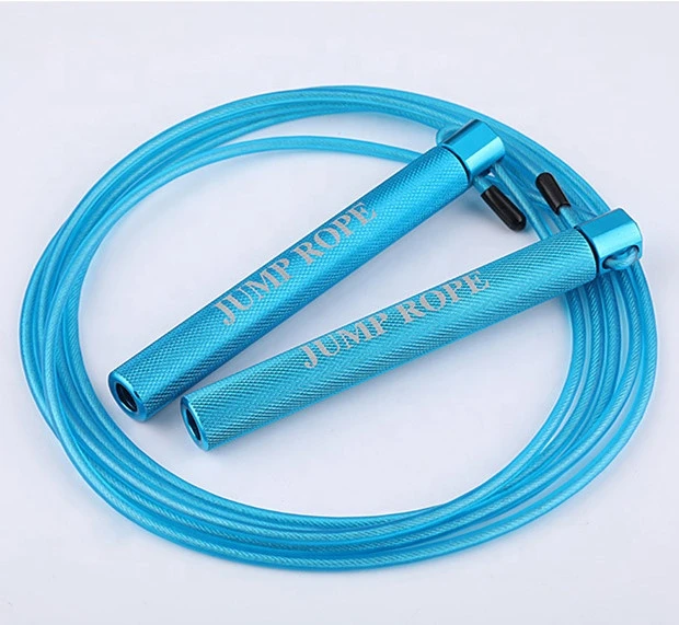 Aluminium Handle Skipping Rope Weighted Speed Jump Rope Steel Wire Adjustable Jumping Ropes