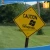 Aluminum Reflective Custom Warning Road Safety Traffic Sign With Printing,Traffic Symbols