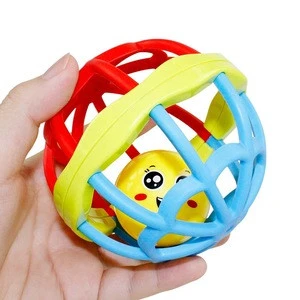 Amazon Hot Sale Baby Bendy  Ball Rattle Toy for babies