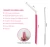 Import Amazon hot sale custom Reusable Food Grade Silicone Drinking Straw for Drinking Bubble Tea, Milkshakes with Cleaning Brush from China