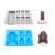 Import Amazon Hot Selling Silicone Ice Cube Tray and Silicone Ice Maker Star Shape War for Chocolate Cake Mold from China