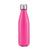 Amazon hot steel bottle double wall vacuum insulated sublimation blanks stainless steel water bottle cola shaped water bottle