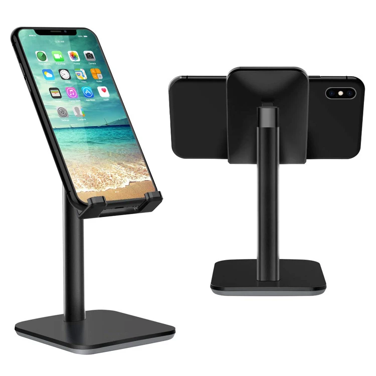 Amazon Popular Cell Phone Stand Multifunctional Mobile Phone Stand Aluminum Adjustable Tablet Stand