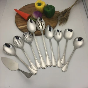 amazon top seller kitchen gadgets  kitchen accessories cake server knife fork spoon stainless steel kitchen tools set