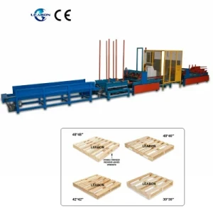 American &amp; Euro Type Pallet Machine Full Automatic Wooden Pallet Making Machine Wood Pellet Production Line