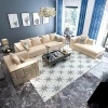 American  Hot sale  Living Room Furniture Luxury  Sofa Sets  Itallian Design microfiber  Sofa