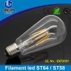 ampolletas bombillas led e27 edison bulb ST64 2W 4W 6W 8W AC 220V 110V LED Filament lamp Dimmable white warm white