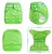 Import AnAnBaby Washable Flute Plain PUL Waterproof Reusable Diapers Super Soft Microfiber Absorbent Cloth Diaper from China