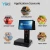 Import Android Touch dual screen weight on one scale cash Register POS system touch screen all-in-one electronic scale from China