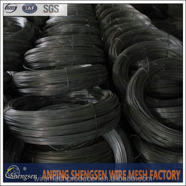Anping China factory 18 gauge black annealed wire soft annealed iron wire 18 gauge tie wire with low price