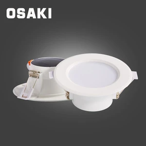 Anti-glare waterproof fire rated recessed round shape 5w 7w 12w 15w 18w 24w SMD 2835 mini led downlight for junction box