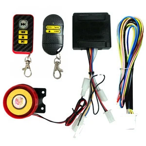 Anti-theft Security System Universal Electric Remote Motorcycle Alarm Lock With 2 Controllers