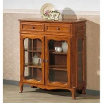 antique designs home low moq LCL order wood furniture cabinet