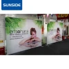 Any Image Custom Printing Banner Straight Stretch Fabric Backdrop Wall Trade Show Banner For Advertising
