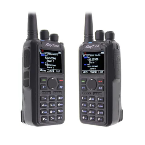 Anytone At-D878uv Dmr Digital Intercom Gps Beidou Positioning Two-Way Radio Handheld Portable Walkie-Talkie Long Range