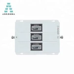 Arronna 2G/3G/4G Tri-band mobile phone repeater GSM signal booster with antenna and ceiling antenna