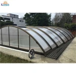 Assembly Line Anchor Aluminium Winch for Tighten Acrylic Accessory Dome 6M 450M Pool Cover Automatic Swimming