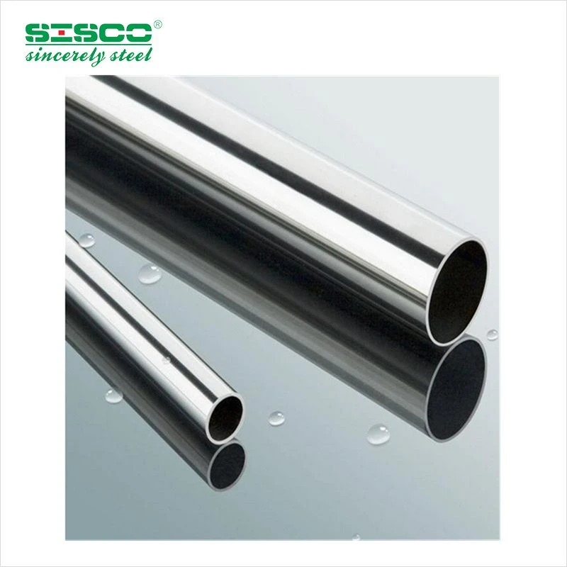 ASTM 201 304 316L 410 ERW welded polished seamless annealed embossed stainless steel pipe for decoration industrial