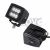Import Auto Lighting System 18W 6pcs Chips Black Lens Led Working Light With Spot Flood Beam from China