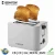 Import Automatic 2 Slice Long Slot Electric Bread Toaster With Crumb Tray from China