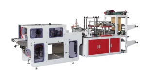 Automatic Disposable PE-Glove Making Machine with Waste Tearing System