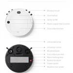 automatic floor sweeping robot rotary robot vacuum cleaner sweeper cleaner robot
