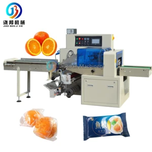 Automatic fresh vegetables and fruit packing machine Pillow packing machine for snack