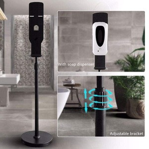 Automatic Hand Sanitizer Dispenser Floor Stand Easy To Install Adjustable Liquid Dispenser Station System For Public Place