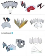 Automatic medical leaflet paper folding  machine, paper making machine prices