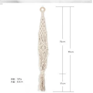 AYMS7242 Creative tassel tapestry plant holding pots wholesale tapestry for home decoration