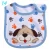 Import Baby Bibs Triangle scarf Cotton Cartoon Child Dribble Bibs Newborn Absorbent Cloth Bib from China