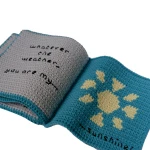 Baby Educational Toys Childrens Intellectual Handmade Quiet Crochet Pattern Learning Books