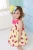 Import Baby girl cotton dresses designer frock 7 years girls kids bugs Casual Baby dress from China