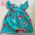 Import Baby Girl Cotton Frocks Design Flutter Sleeve Baby Girl Summer Dress One Piece Pearl Dress from China