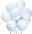Import Baby Shower Birthday Party Ceremony Decorations Blue Clouds Latex Balloons from China