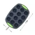 Import bakeware 12 cup muffin pan Cake Molds baking silicone molds cake tray baking sheets from China