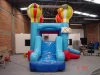 balloon commercial inflatable bouncer with slide,inflatable bouncy castle with printing,inflatable jumping castle juegos inflabl