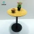 Import BAMBKIN Bamboo dining room furniture round tea table end table coffee table with metal leg from China