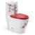 Import Bathroom green Color Ceramic Toilet bowl from China