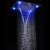 Import Bathroom LED Rain Shower Head 304 Stainless Steel Waterfall Mist Bath Shower Accessories Wall Mounted 600*800mm Rectangle Shower from China