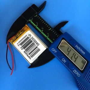 battery manufacturer 600mah lithium polymer 3.7v lipo 503040  rechargeable digital  battery for consumer Electronics