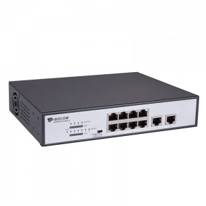 BDCOM S1006-4P 4-port 100M Unmanaged PoE Switch 802.3 af/at Power over Ethernet Switch IP Camera