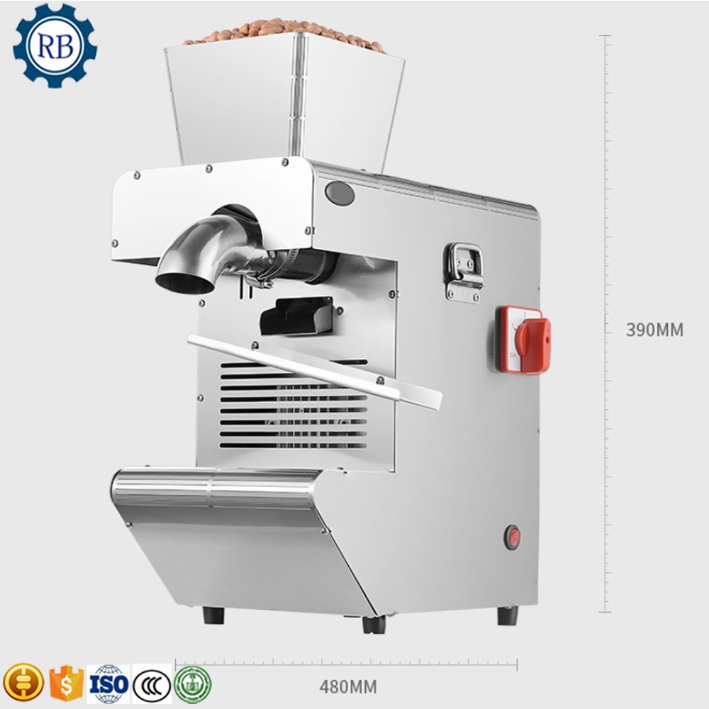 Best Price high oil yield 304 food grade stainless steel commmerical cold oil press machine